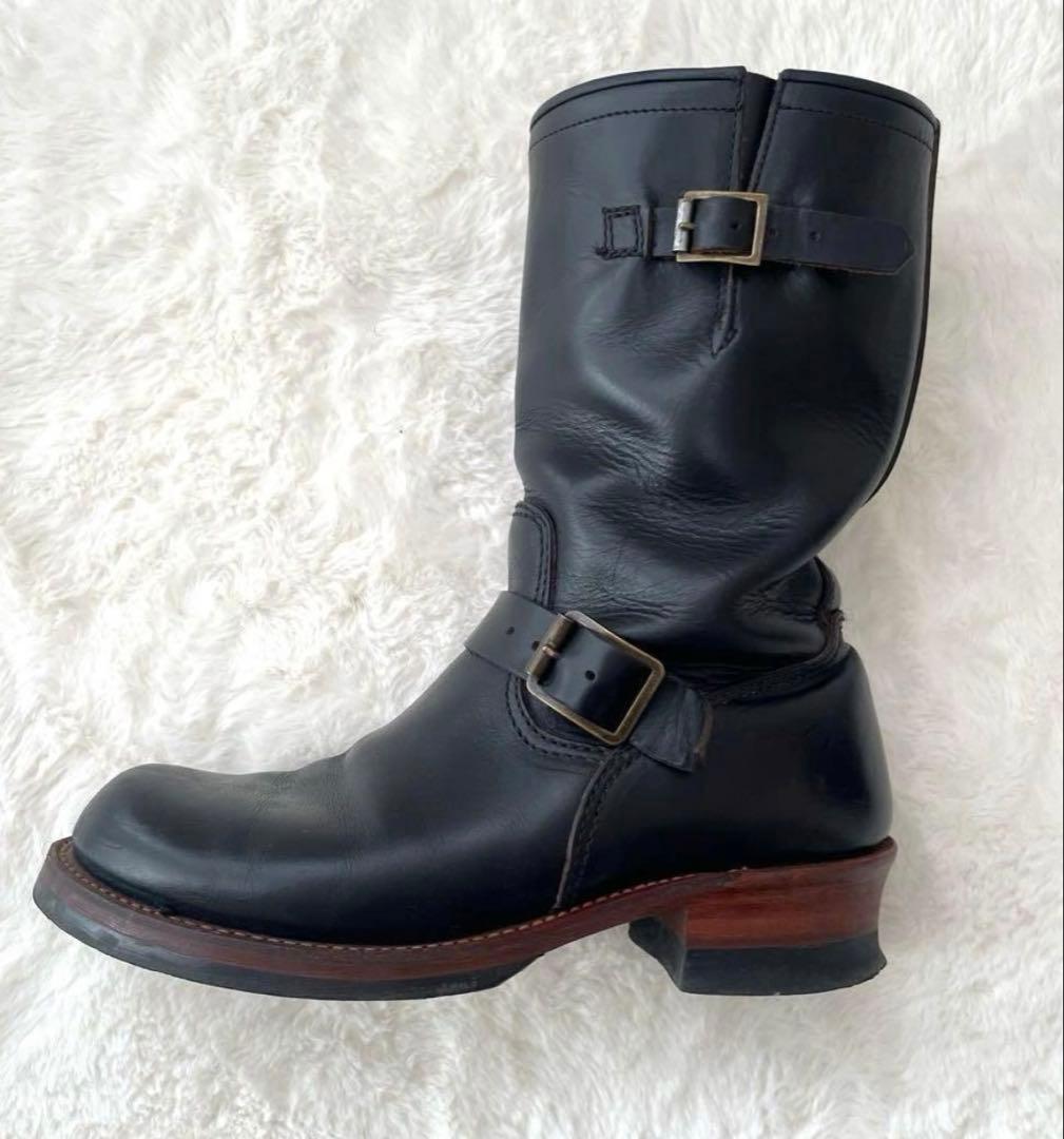 LONE WOLF ロンウルフ エンジニアブーツ 茶芯 先芯ノンスチール