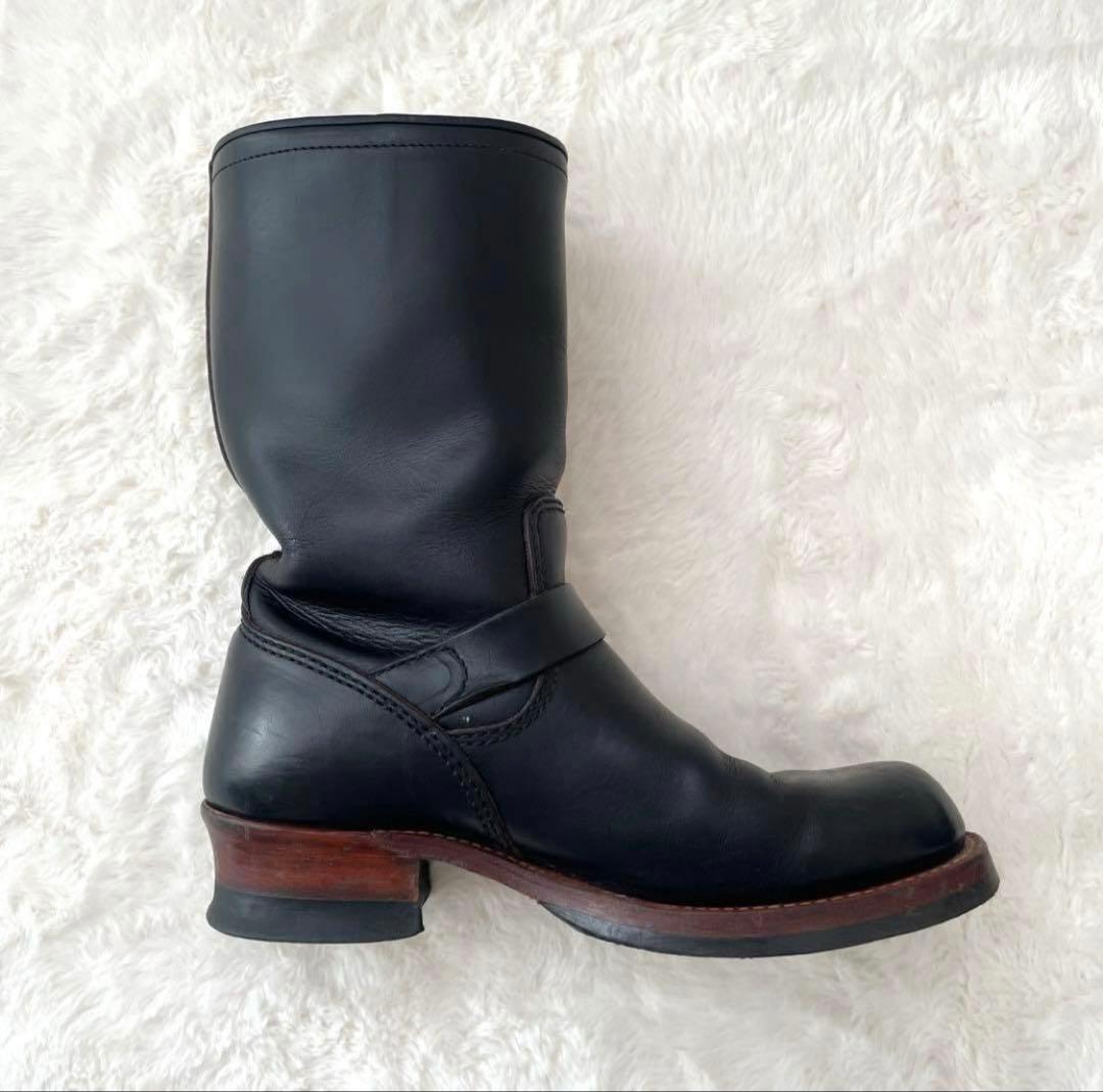 LONE WOLF ロンウルフ エンジニアブーツ 茶芯 先芯ノンスチール