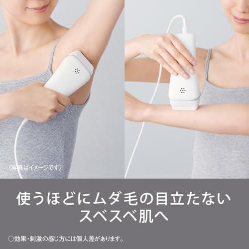 パナソニック 脱毛器 光エステ スムースエピ ボディ&フェイス用 VIO対応 m