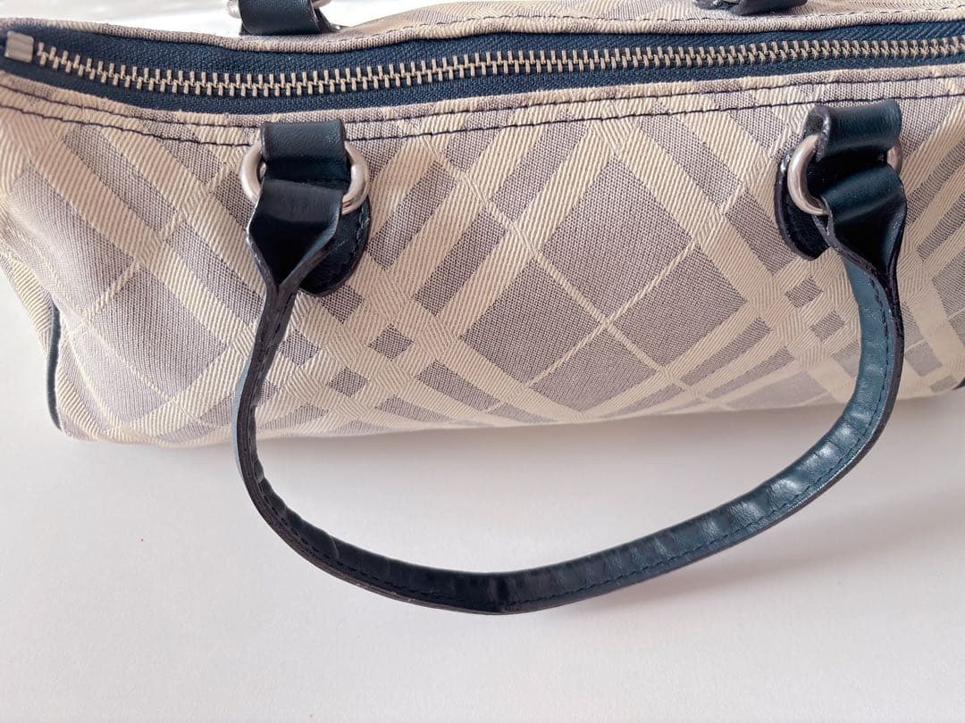 BURBERRY BLUE LABEL チェック柄 ハンドバッグ