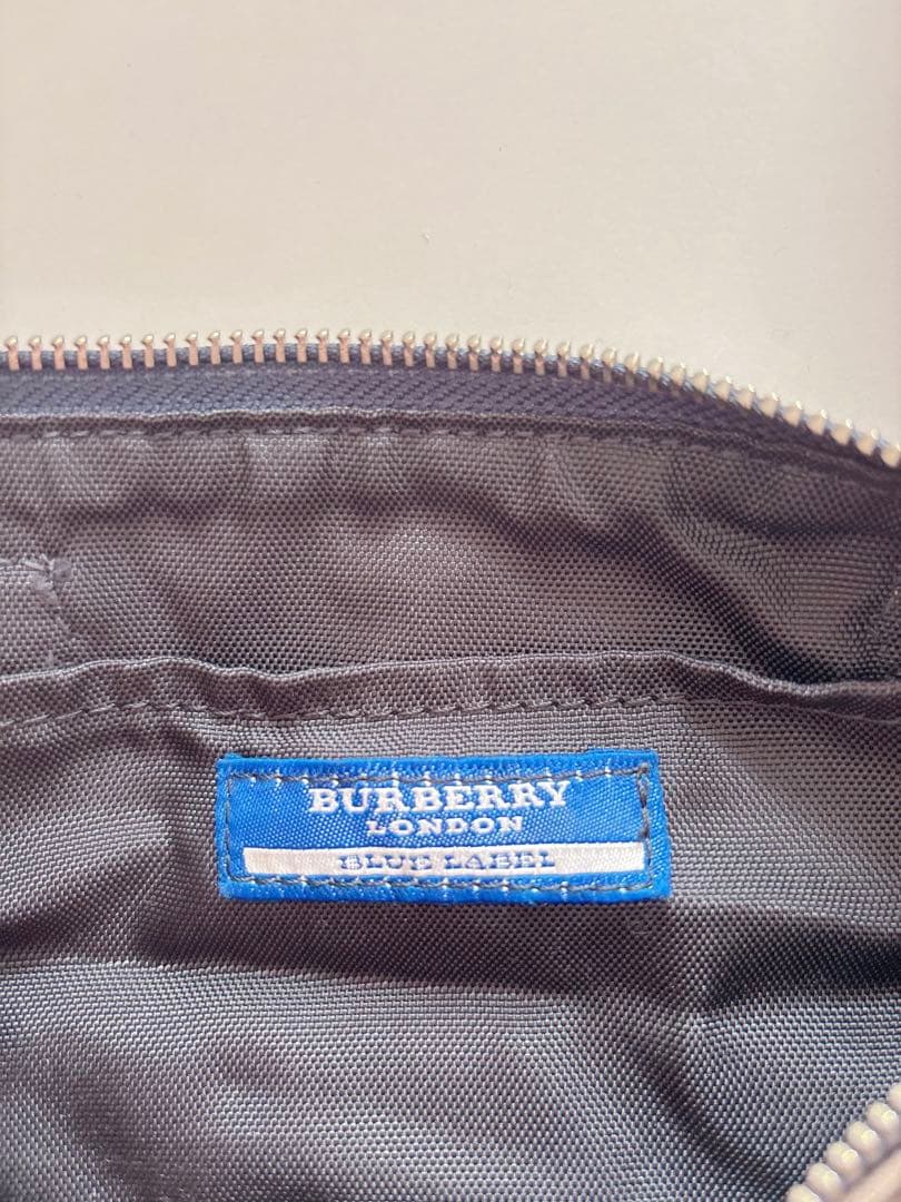 BURBERRY BLUE LABEL チェック柄 ハンドバッグ