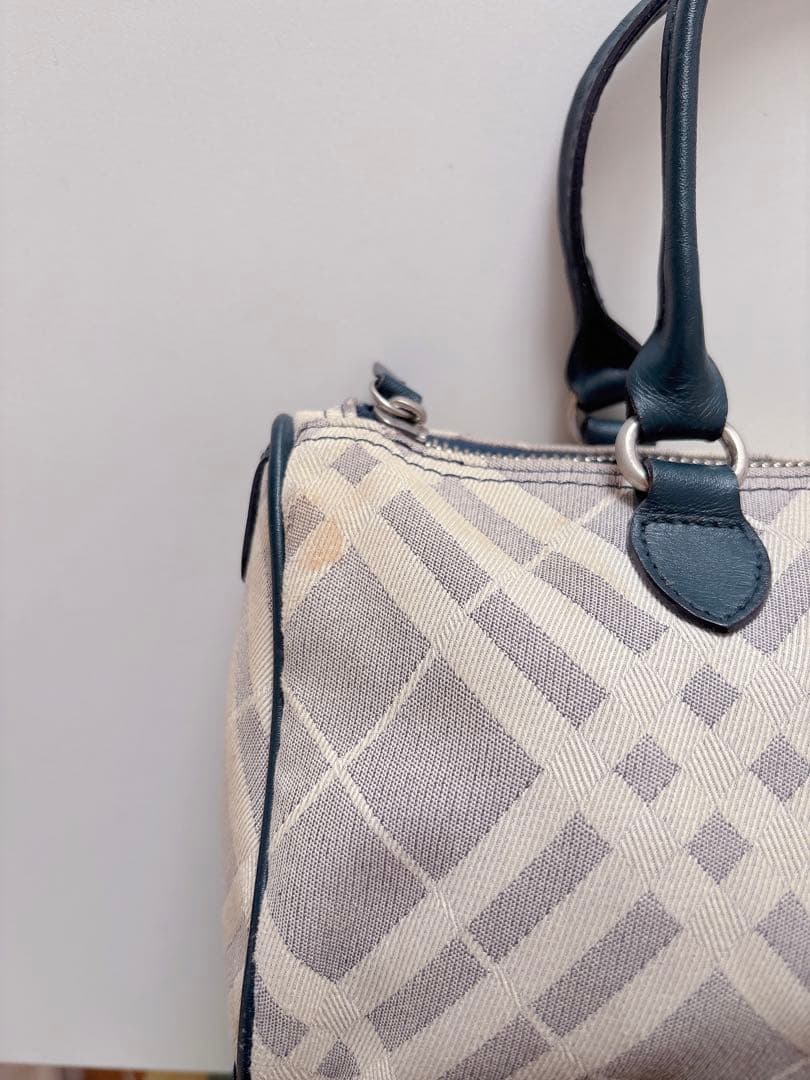 BURBERRY BLUE LABEL チェック柄 ハンドバッグ