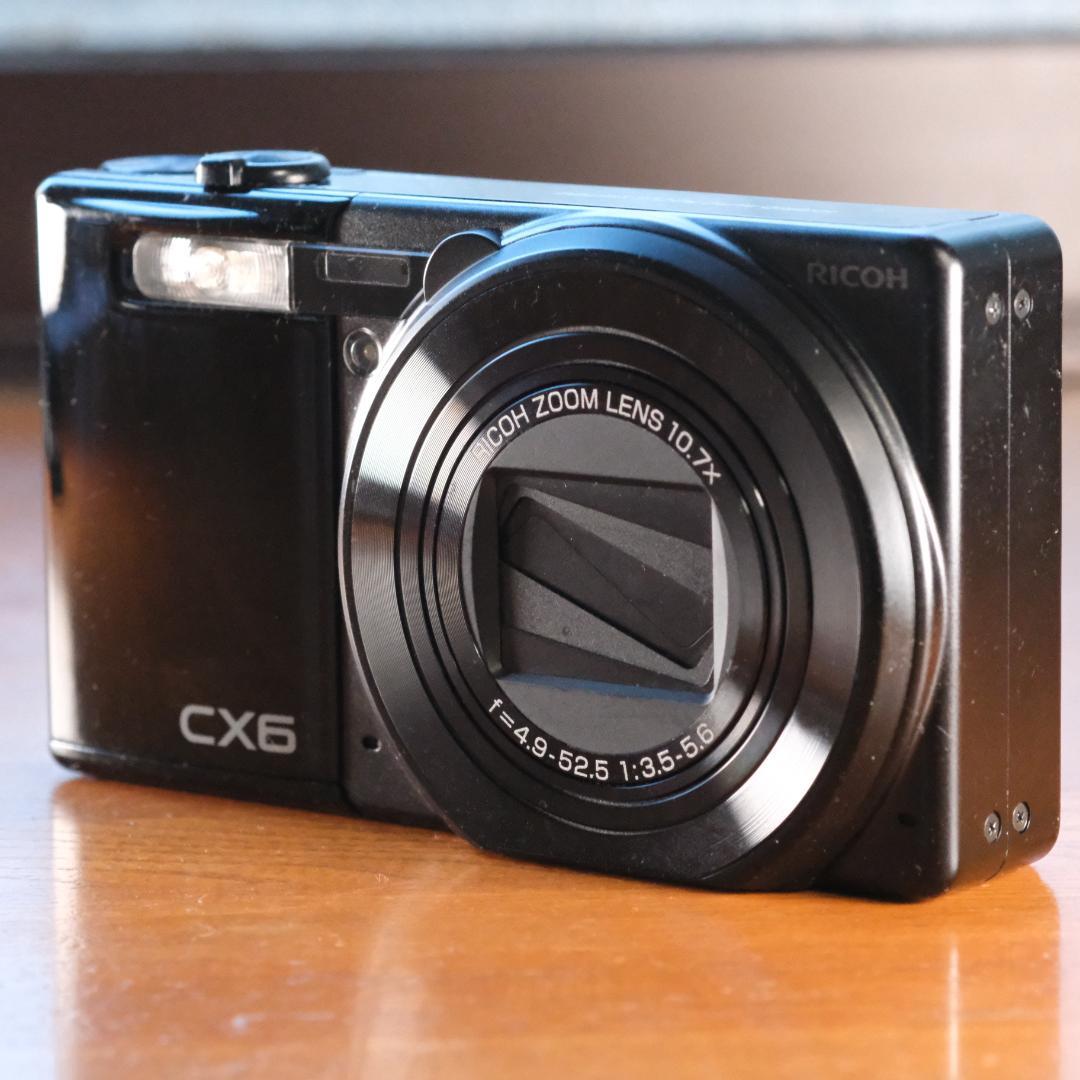 l**様 RICOH CX6 美品　機能維持保管　幻Ver.1.27 黒