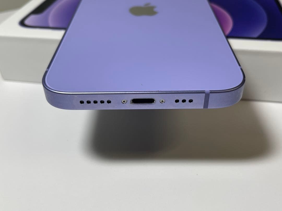 iPhone 12 パープル128GB Simフリー