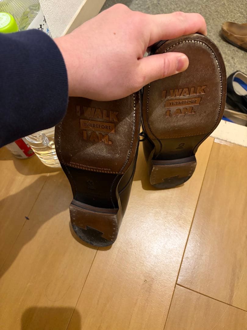 1/22まで値下げ不可foot the coacher I WALK. ブラック