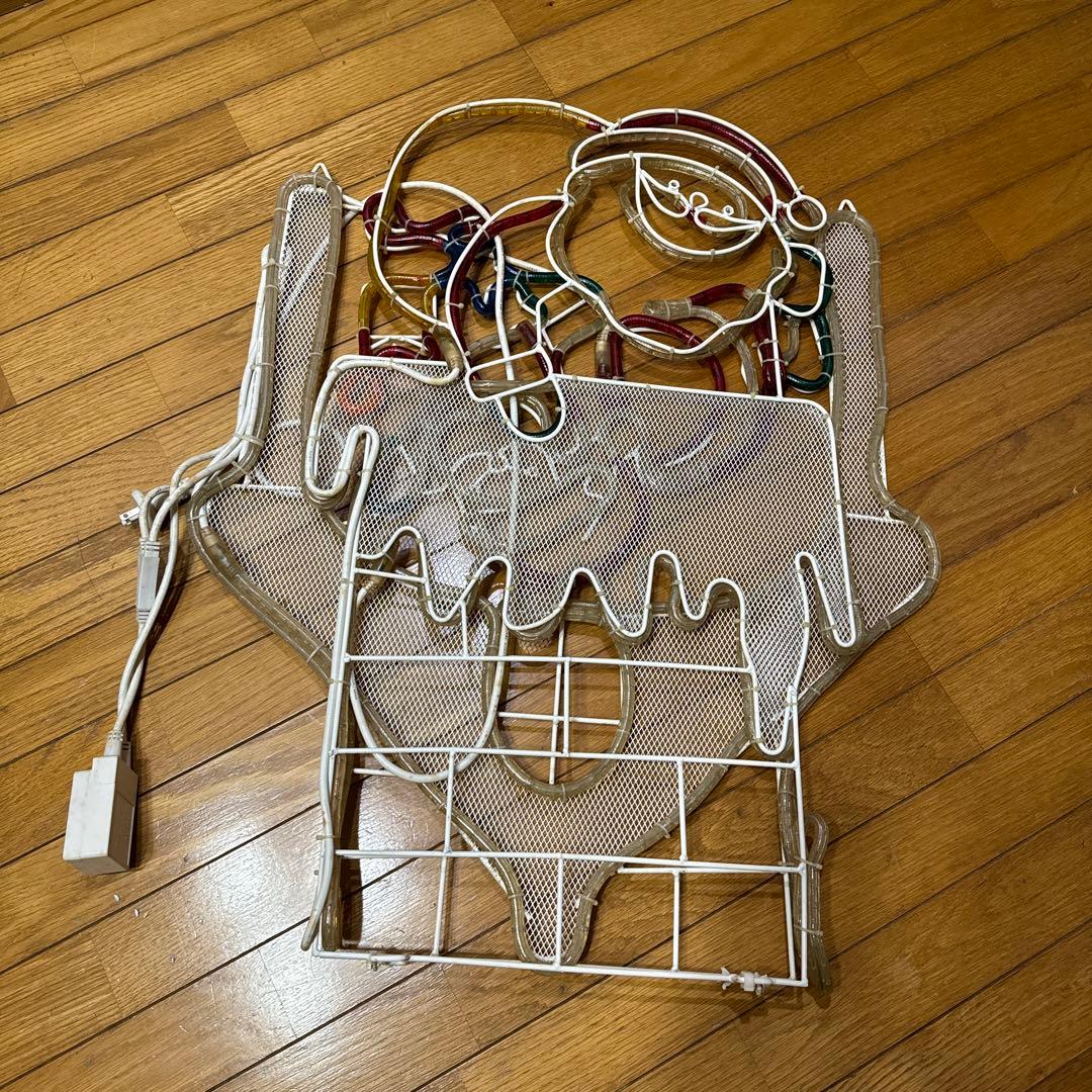 ★イルミネーション★ チューブライト　エントツサンタ