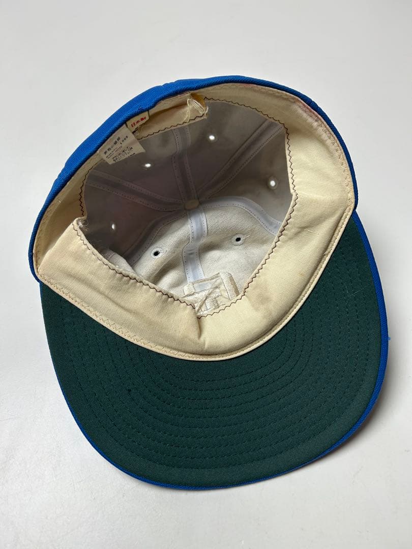 中日ドラゴンズ　ブルー/青　キャップ　刺繍ロゴ　57サイズ