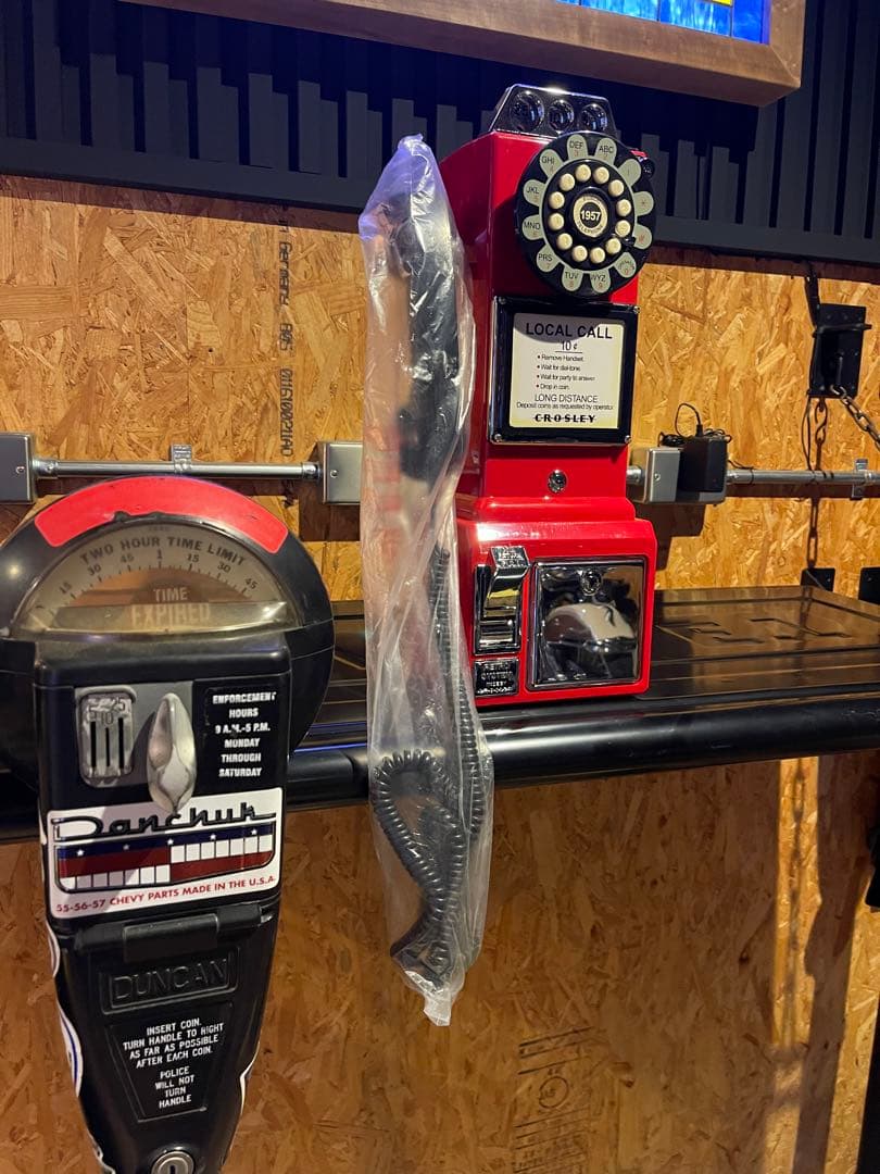 【 1950's未使用】Crosley CR56 Old Pay phone
