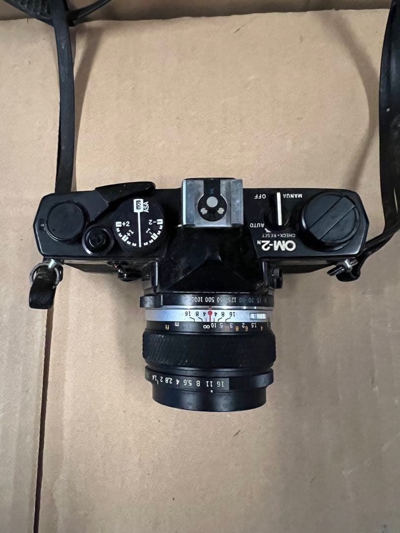 OLYMPUS OM-2 一眼レフカメラ 50mmレンズ付き