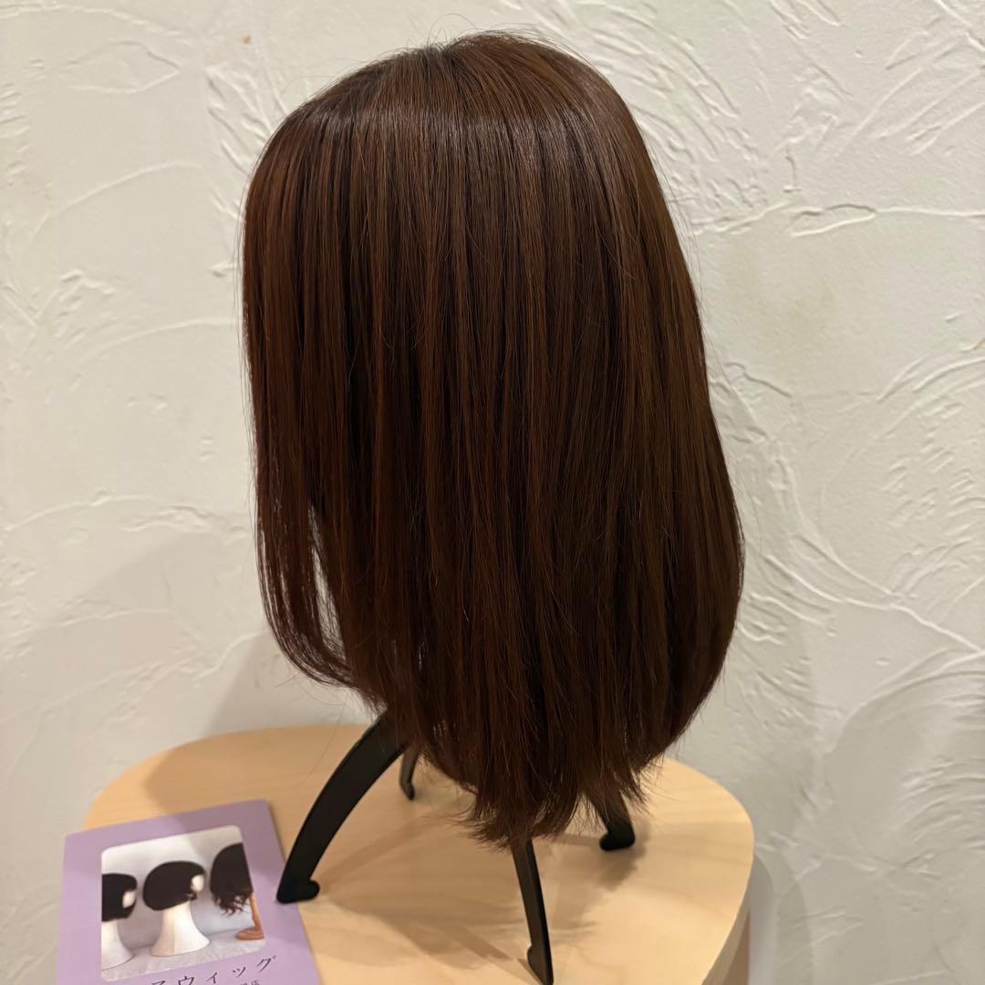 未使用未カット百合子 3DィッグサイズLプリンマロン 30cm 冷感キャップ付