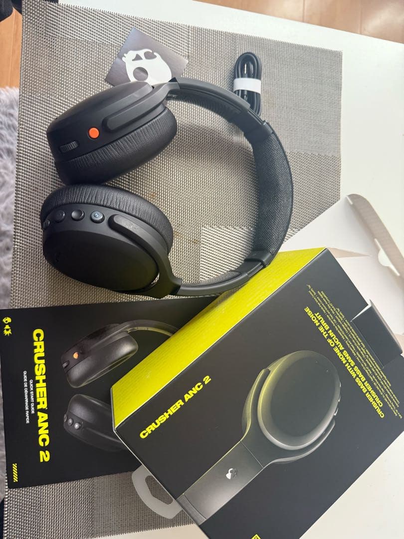 Skullcandyワイヤレスヘッドセット ブラック