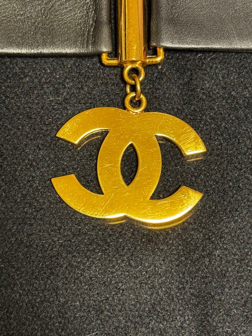 ⭐️希少【超美品】CHANEL ベルト　ゴールドCCマークスイング