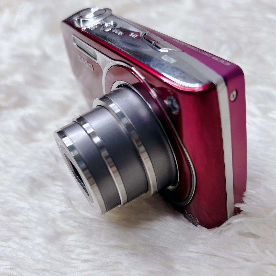 【人気・極美品】CASIO EXILIM EX-Z2000デジカメ レッド