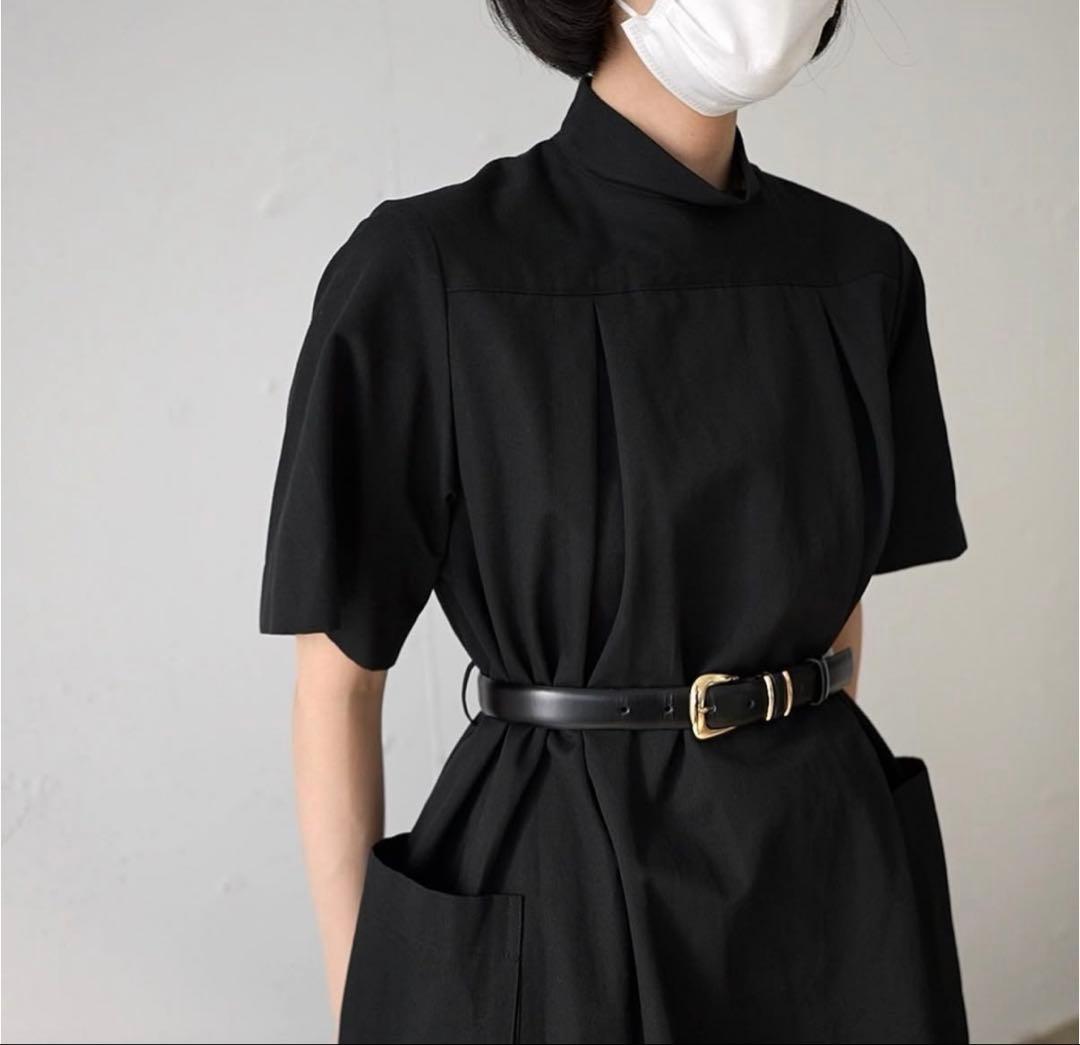 foufou grandmother belt 黒×ゴールド