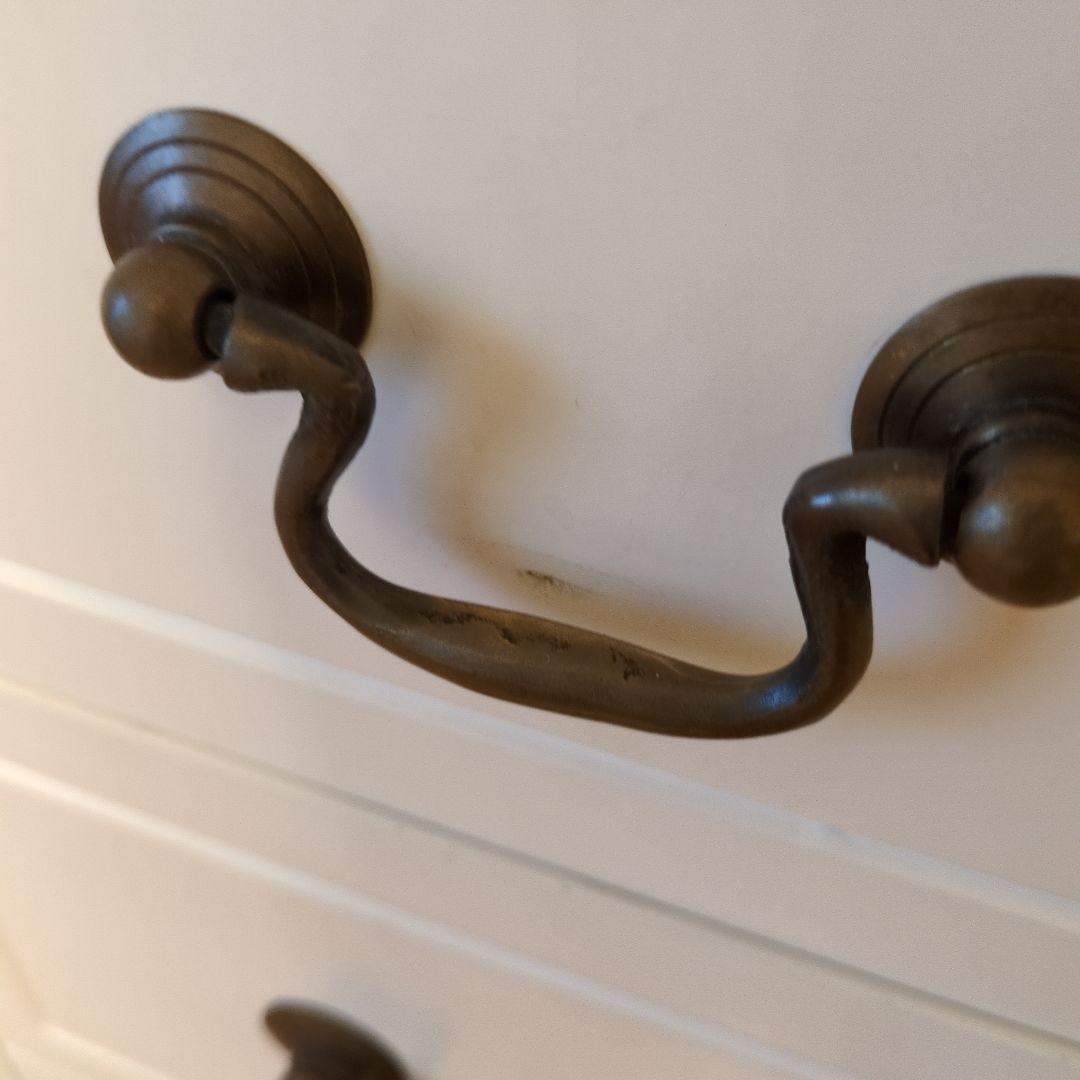 ホワイト木製チェスト 5段 ②