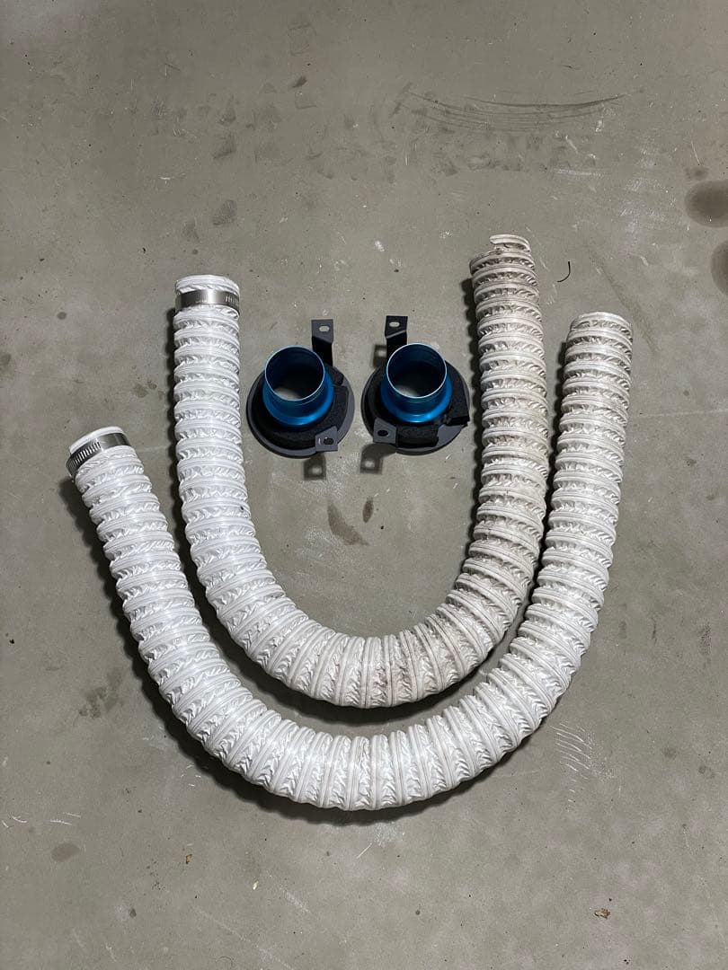 zc33sブレーキダクト 「フォグ リプレイス エアファンネルキット」