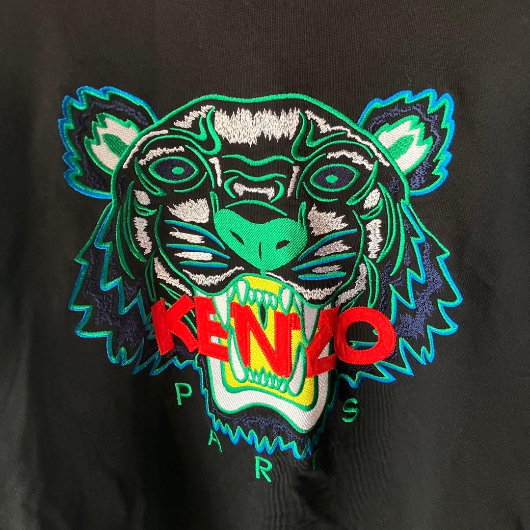 ケンゾー　スウェットトレーナー　タイガー刺繍