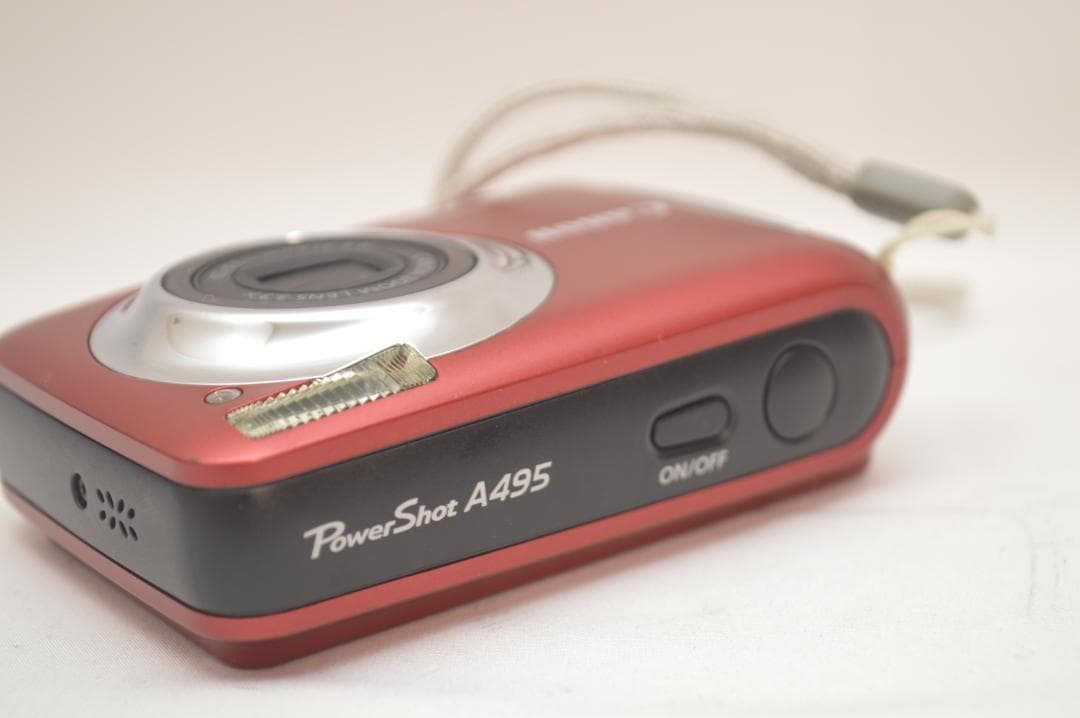 ✨未使用級美品✨ Canon Powershot A495 単三電池で動作