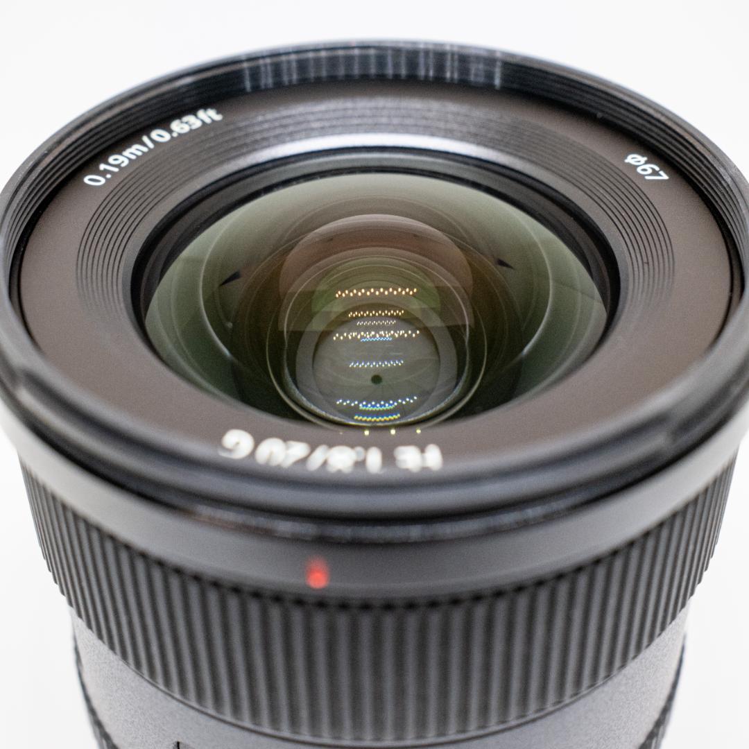 SONY FE 20mm F1.8 G SEL20F18G 使用回数少 美品