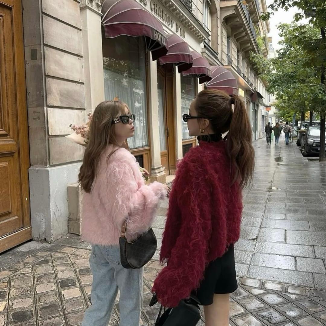 正規品thetoe Shaggy Cardigan THETOÉ