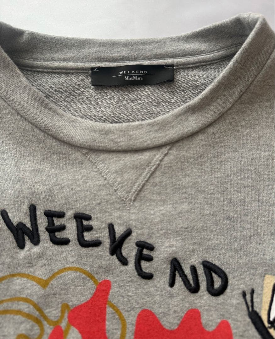 ウイークエンドマックスマーラ プリントトレーナー