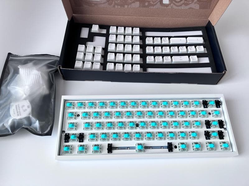 Wooting 60HE　ホワイトカスタム