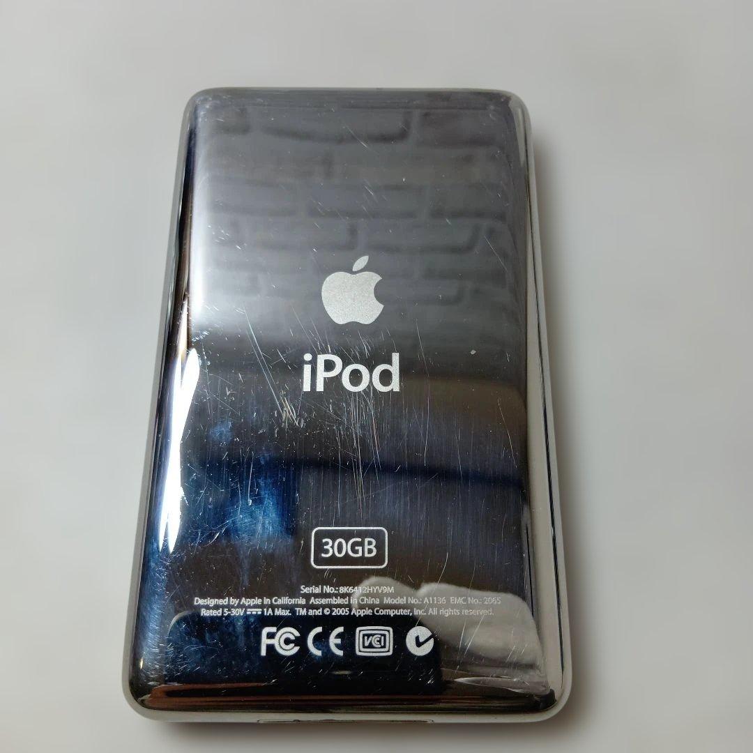 【動作品】Apple iPod 　classic　30Ｇ　ブラック