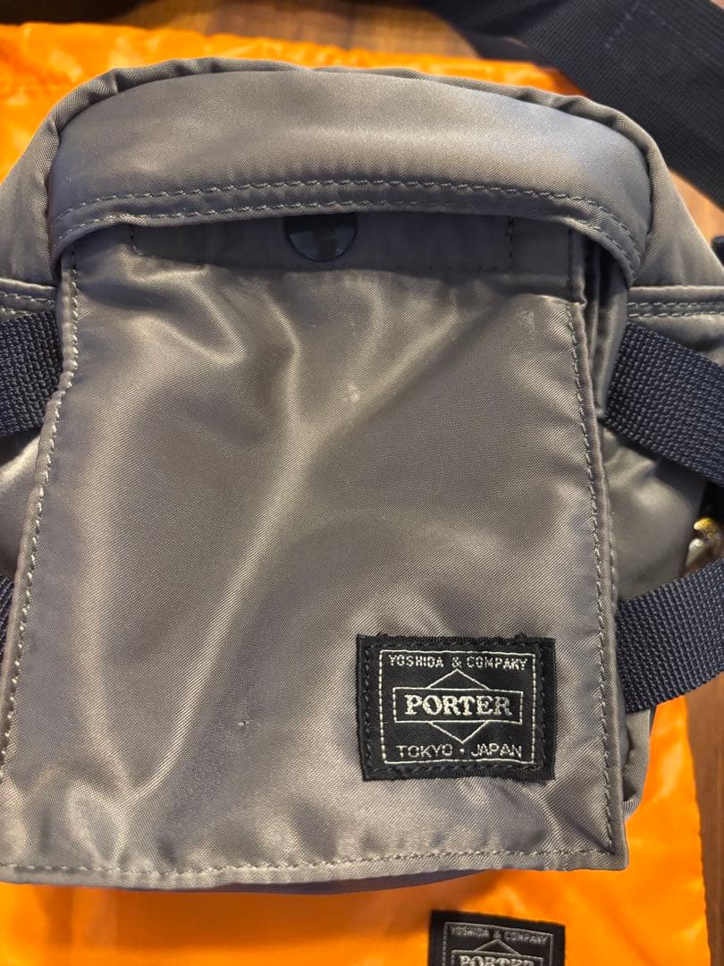 PORTER / PX TANKER FANNY PACK シルバーグレー