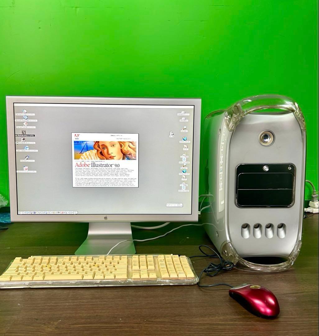 動作商品　Apple power Mac Ｇ4 MDD 9.2使用機種