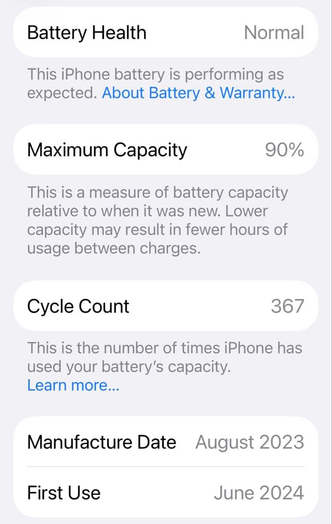 iPhone 15 Pro 512GB - ナチュラルチタニウム　(カナダ型)