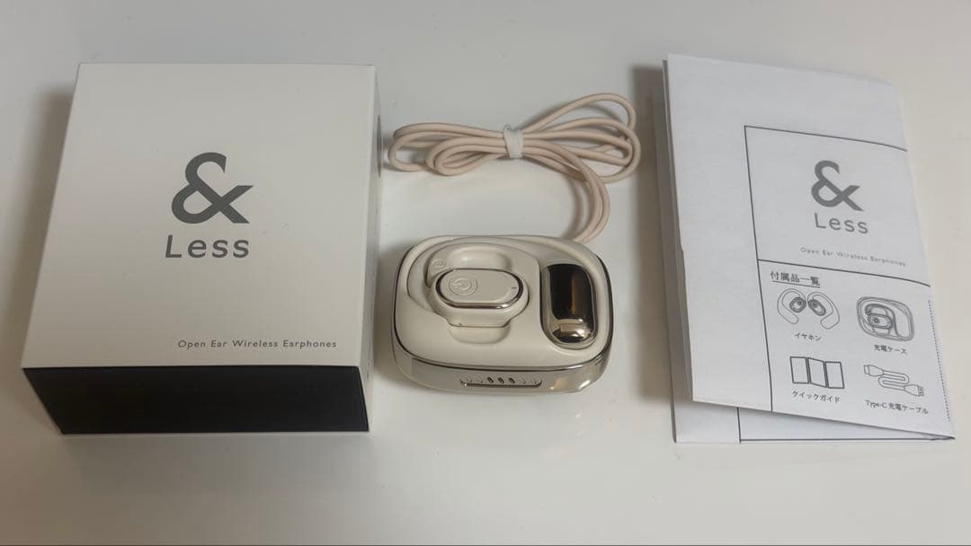 【&Less】オープンイヤーイヤホン ワイヤレス イヤホン Bluetooth