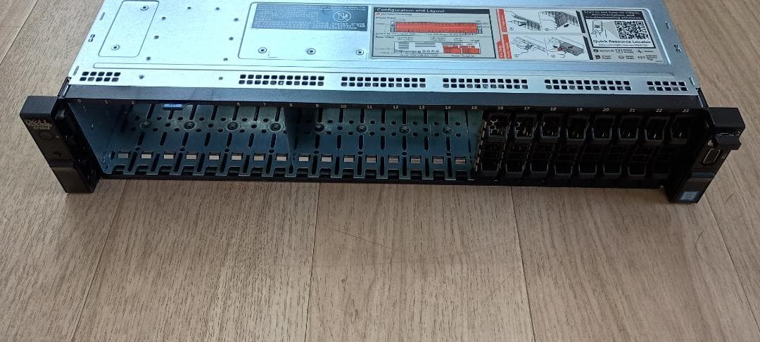 DELL PowerEdge R730xd Xeon E5-2620V3 2個