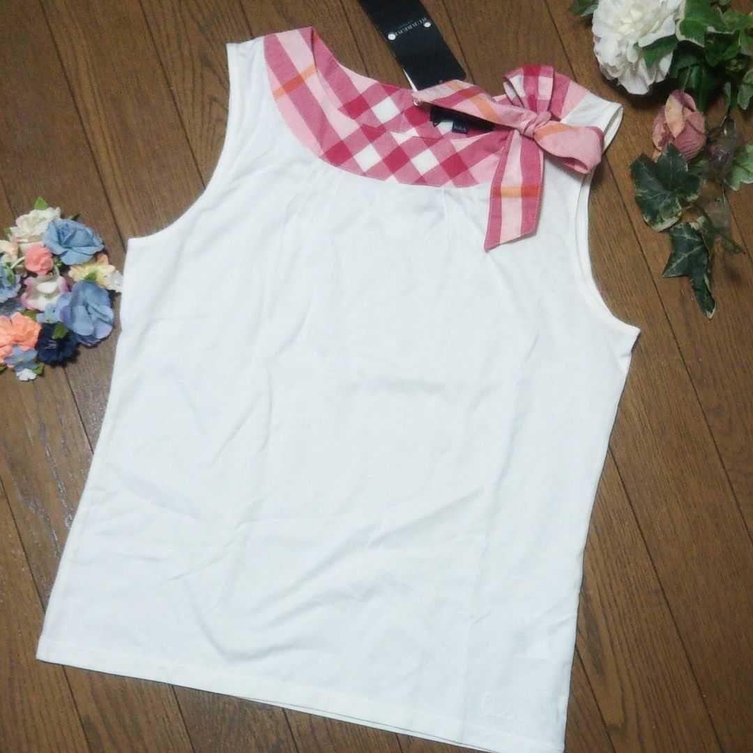 バーバリー 160 ノースリーブ【新品】トップス　Tシャツ　タンクトップ S