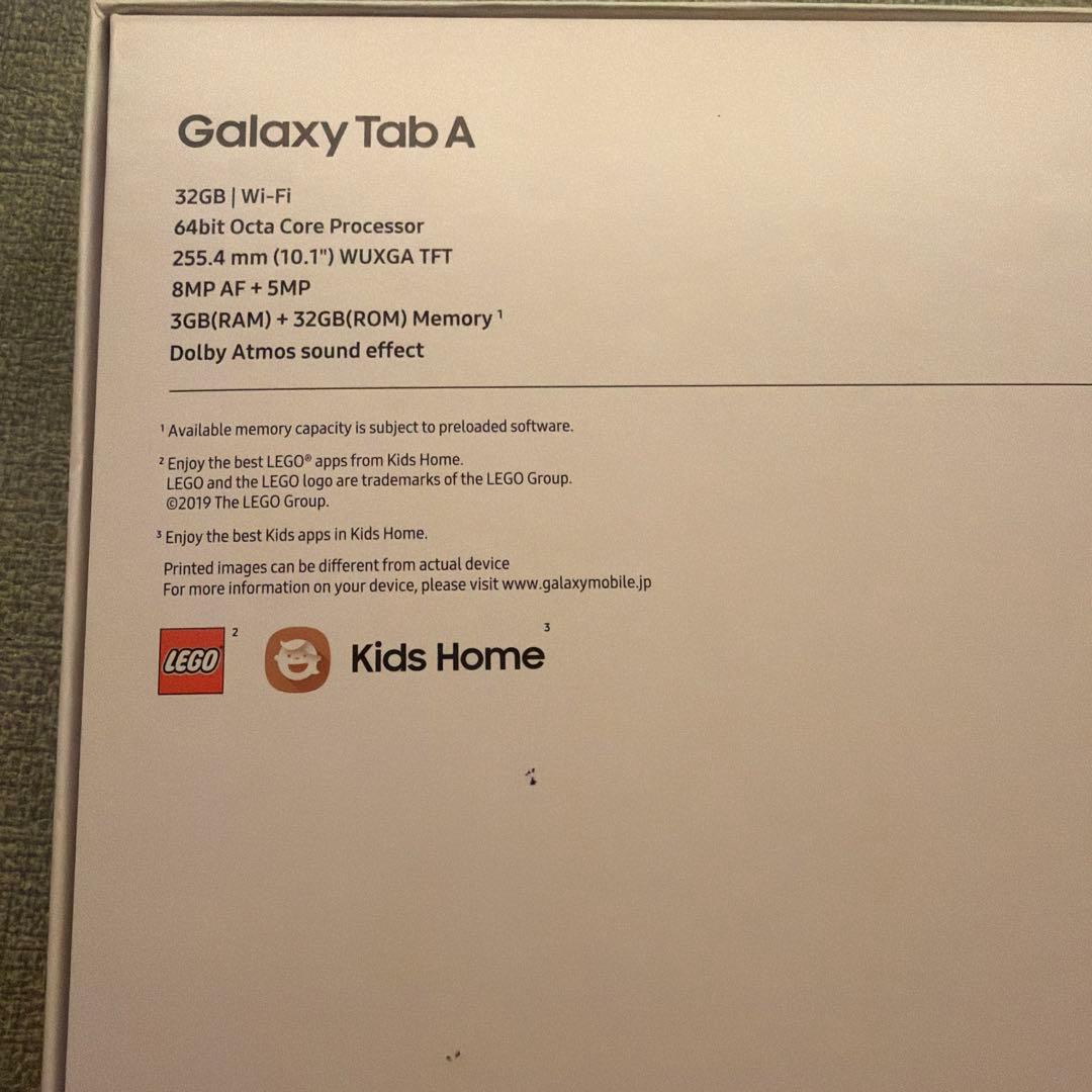 GALAXY Tab A 32GB WiFi SiM無