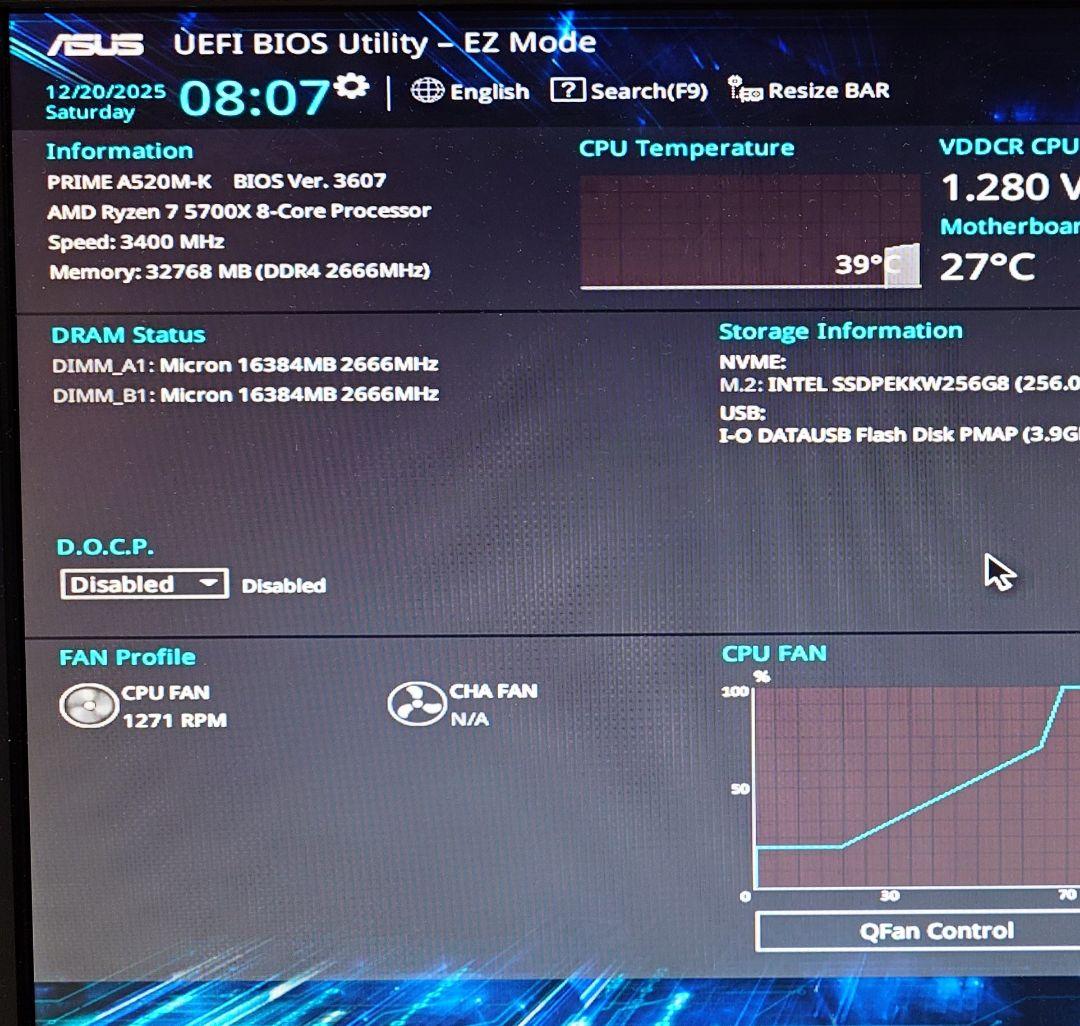 Crucial DDR4 2666 16GB ×2 計 32GB 【動作確認済】