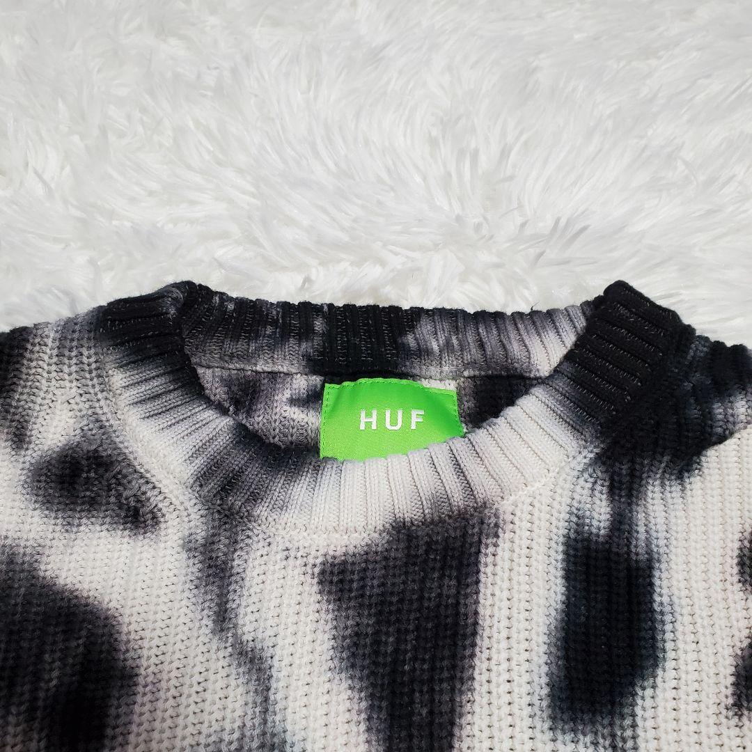 HUF　ハフ　タイダイ柄　ニット　セーター　L　22aw　しうまる様