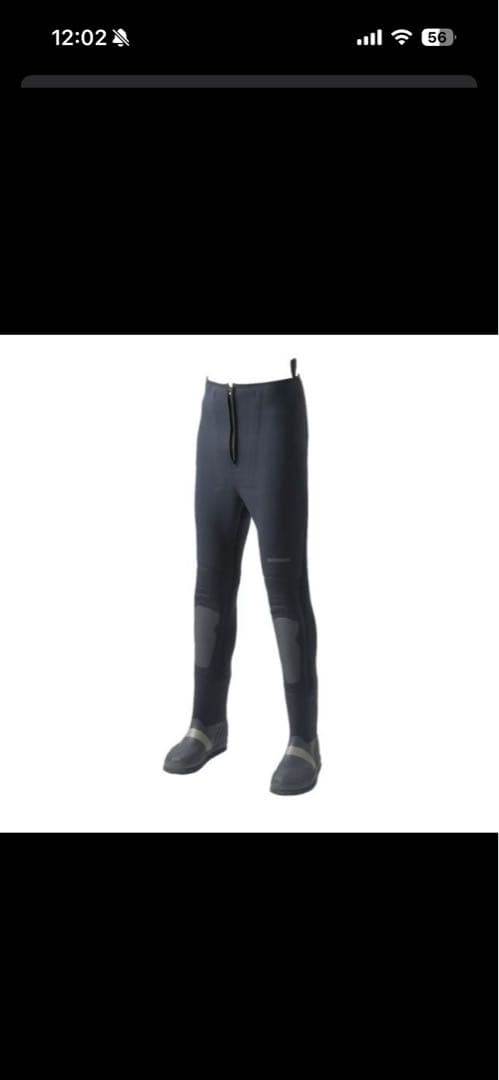 新品　SHIMANO FW-020W 鮎タイツ LBサイズ