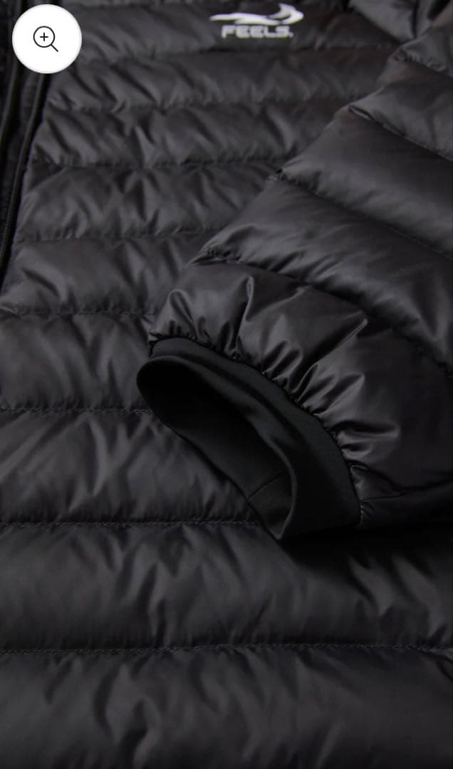 FEELS 上杉柊平 SHELL DOWN JACKET BLACK