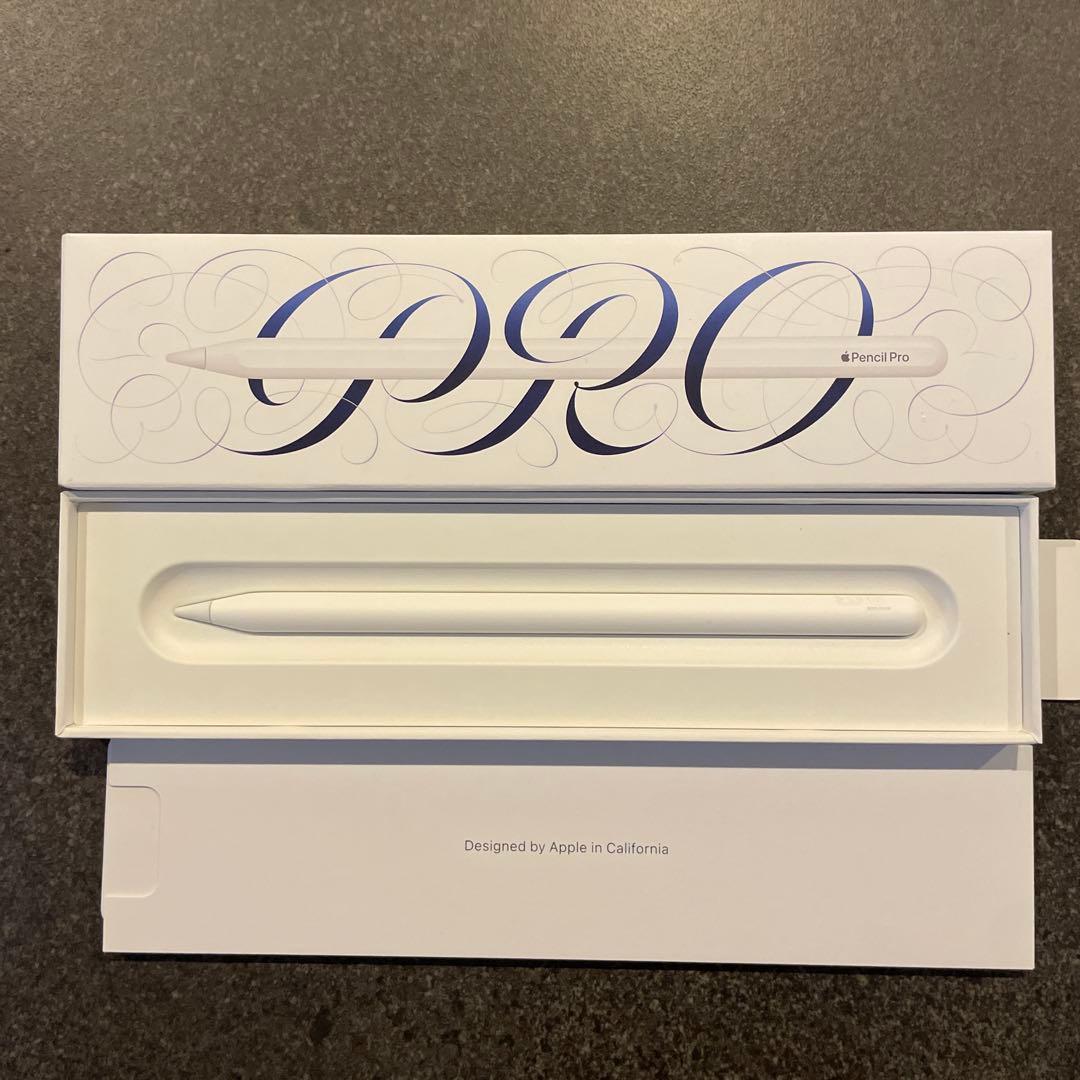 King【美品】Apple Pencil Pro（箱・説明書付き）