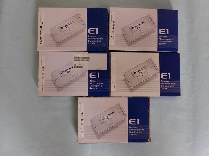 ルネサス　Renesas 　E1エミュレータ　マイコン　デバックツール　在庫5個