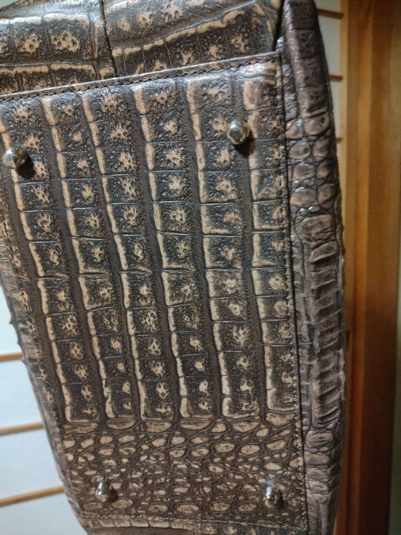 クロコダイル　ハンドバック　precious プレシャス