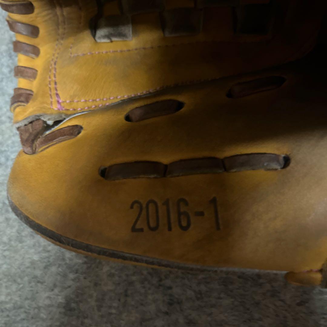 ミズノプロ 梵英心さん実使用(支給)グラブ