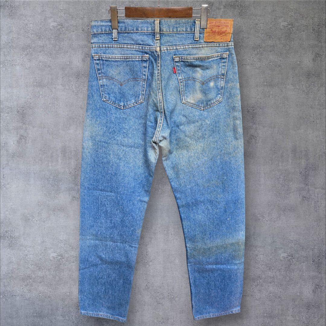 ​【伝説の505】80s USA製 Levi's 505 W36 ハチマル