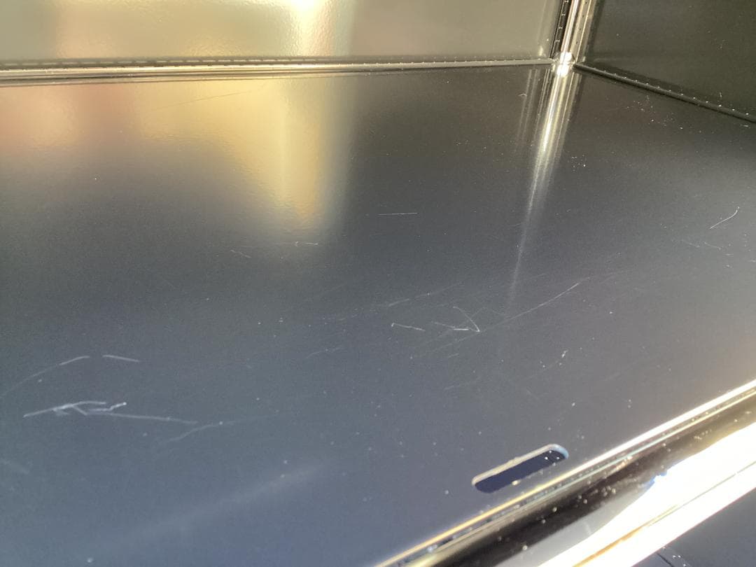 鍵付き　USMハラー キャビネット 1列5段　ブラック系　引き出し