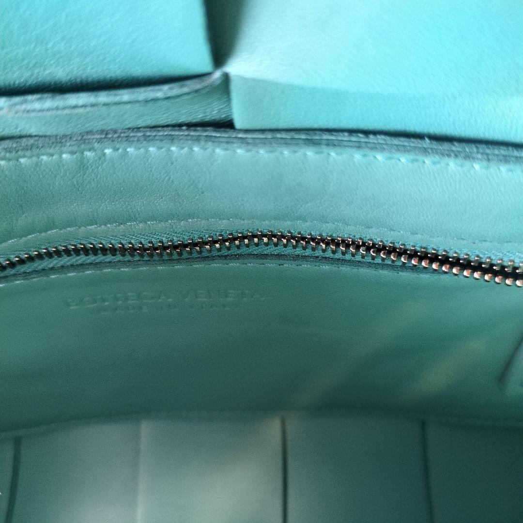 BOTTEGA VENETA ターコイズ　カセット　ショルダー　 ボディバッグ