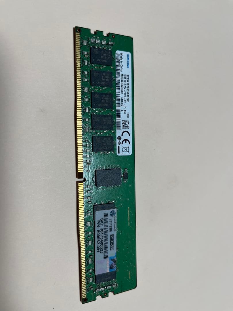 マ*ナ様 Samsung DDR4 16GBメモリ