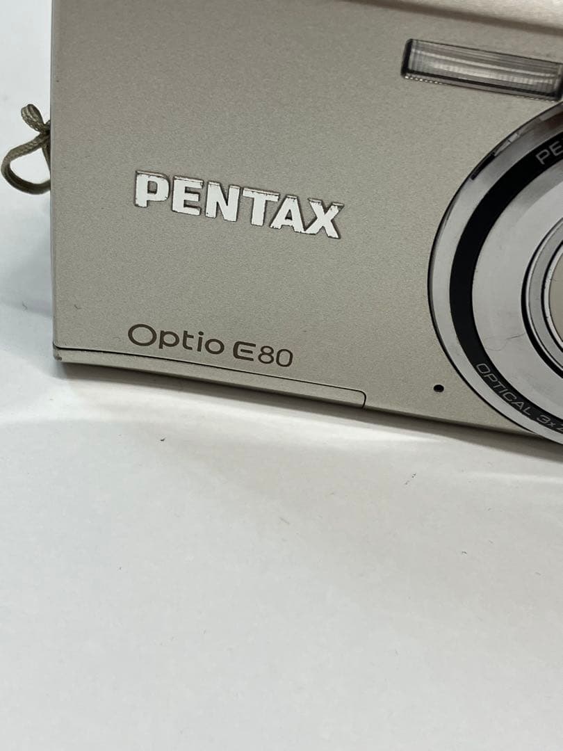 PENTAX Optio E80 コンパクトデジタルカメラ　【3841】
