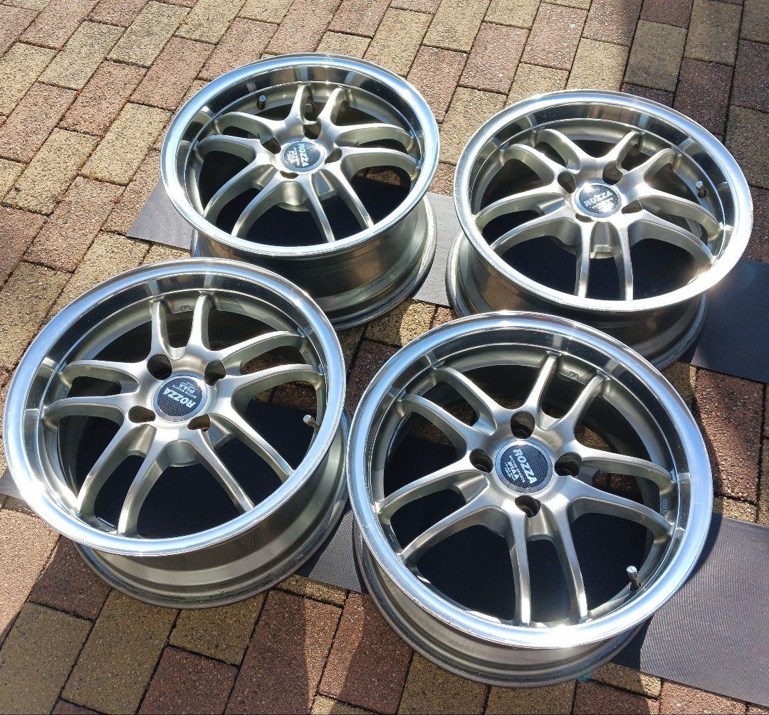 PIAA　ROZZA 15インチ 7J　PCD100　4H +35