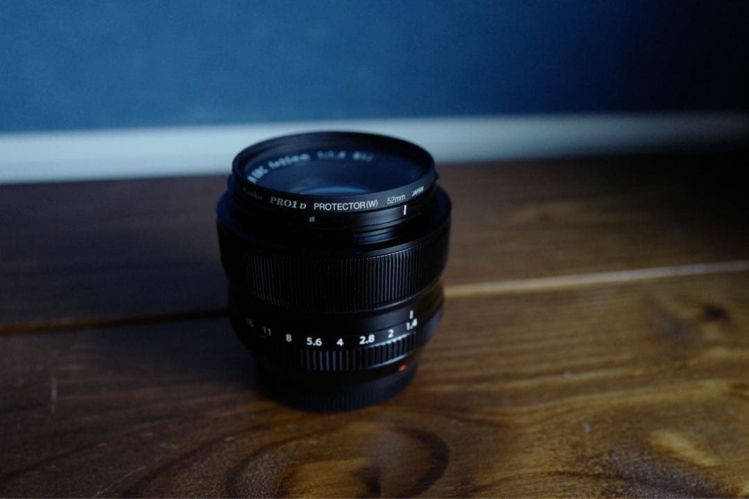 フジノンレンズ XF35mm F1.4(＋おまけ:保護フィルター+メタルフード)