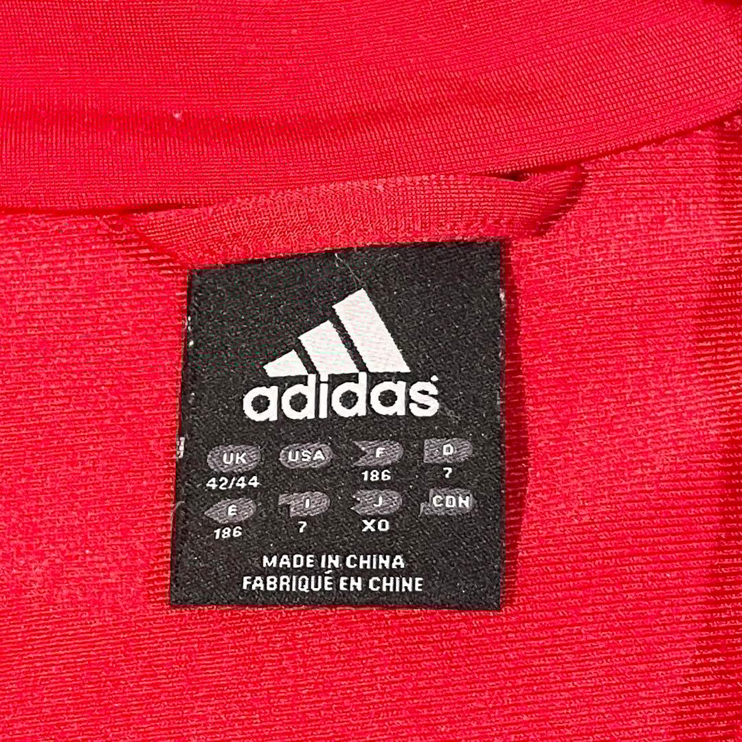 【希少・ビッグサイズ】adidas ACミラン トラックジャケットbwin 赤黒